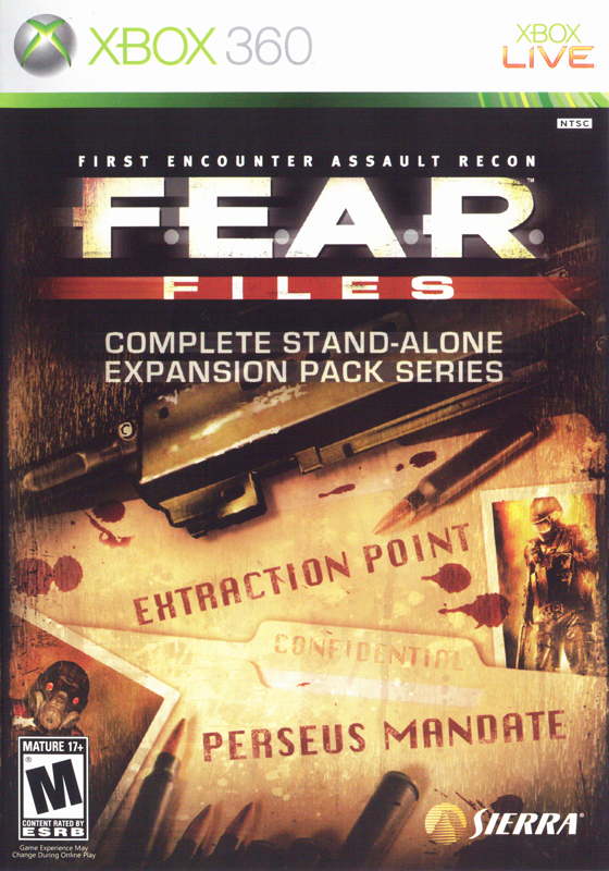 F.E.A.R. Files box art for Xbox 360